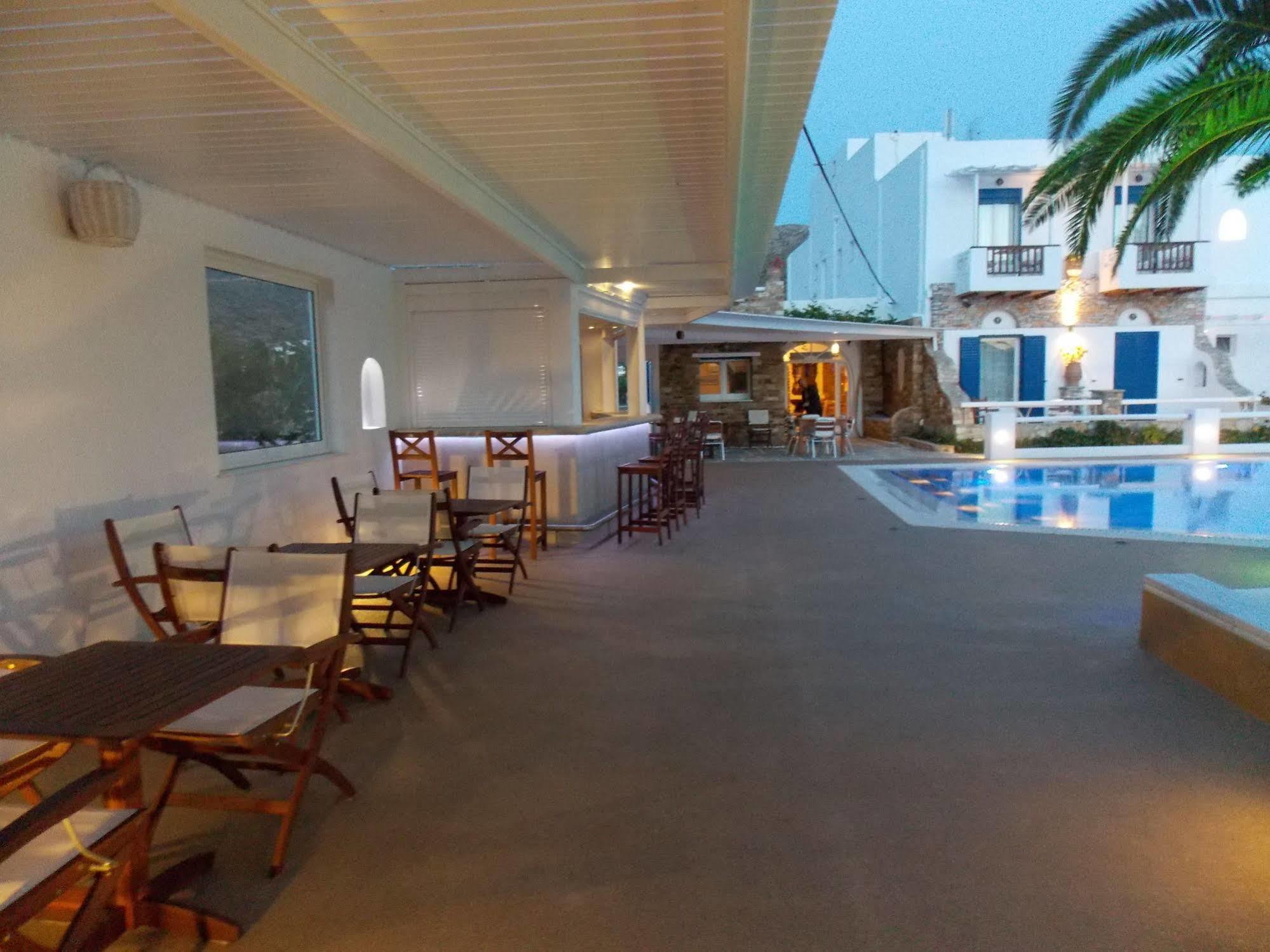 Hotel Aegeon Mylopotas Eksteriør bilde